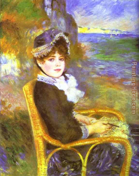 Pierre Auguste Renoir By the Seashore